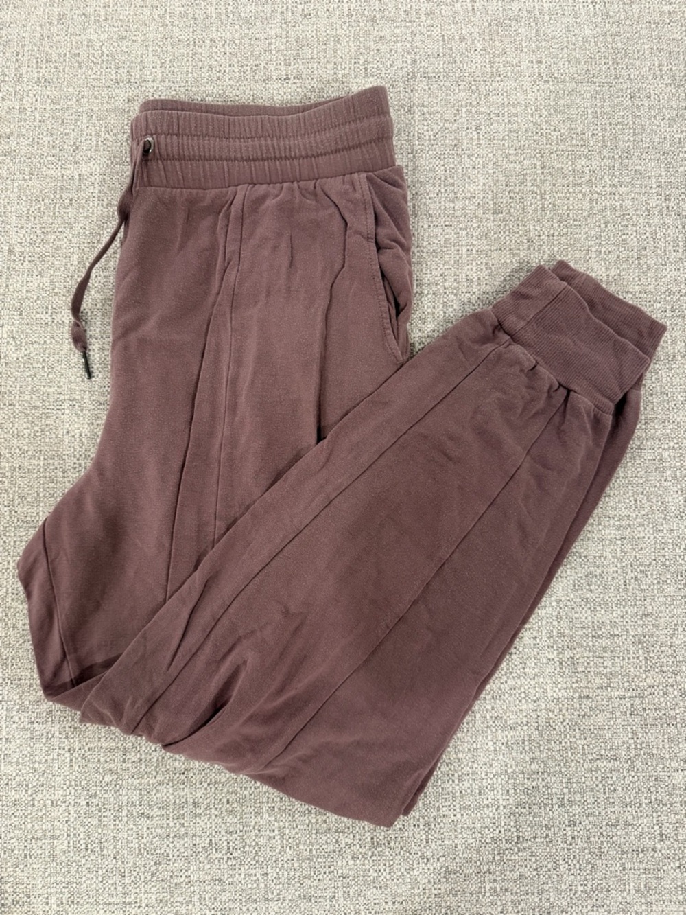 Tavi Cozy Joggers in Dark Mauve
